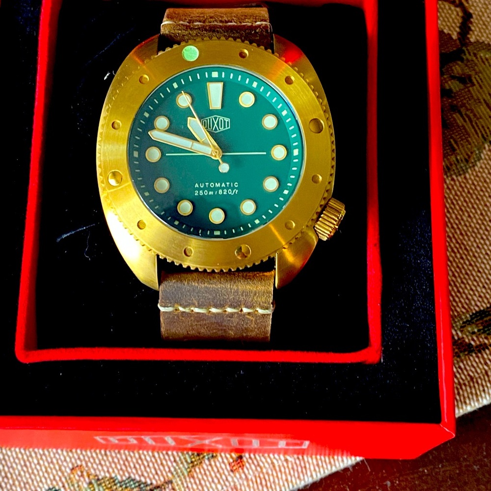 Duxot Performance Brass Mens Watch